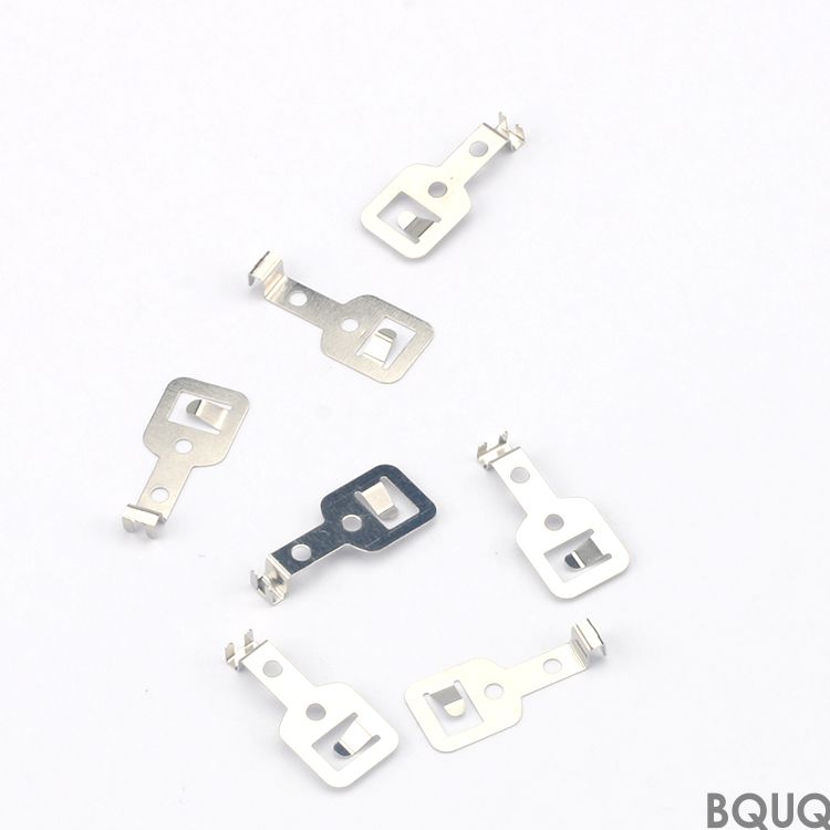 Tấm Kết Nối Pin Dập Chính Xác Bằng Thép Không Gỉ BQUQ Cho Tiếp Điểm Lò Xo Nguồn