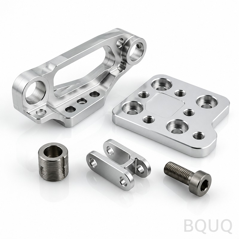 Gia Công CNC Linh Kiện Hàng Không Vũ Trụ Nhôm Tita