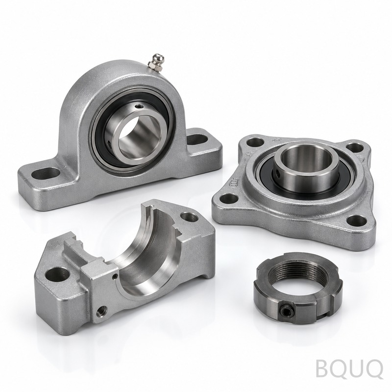 Vỏ Ổ Bi Gia Công CNC | BQUQ Sản Xuất Chính Xác