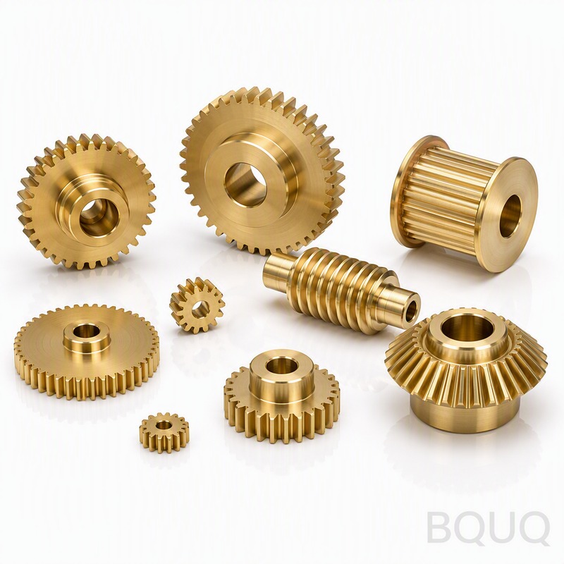 Bánh Răng Đồng Gia Công CNC Chính Xác – Linh Kiện Tùy Chỉnh,