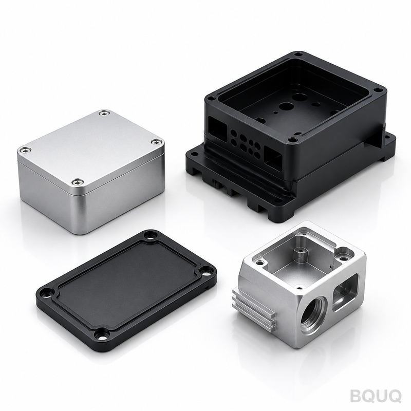 Vỏ Hộp Điện Tử Gia Công CNC BQUQ | Sản Xuất Chính 