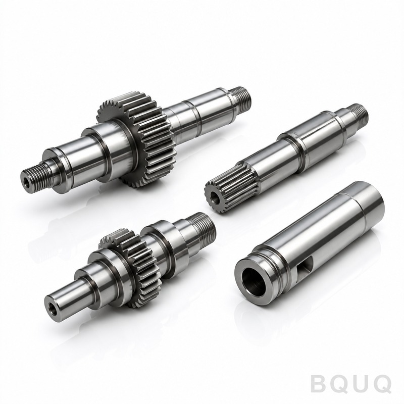Trục Hộp Số Gia Công CNC BQUQ | Sản Xuất Chính Xác