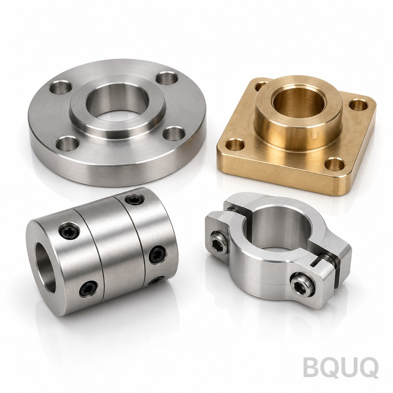 Khớp nối mặt bích chính xác gia công CNC BQUQ | Tr