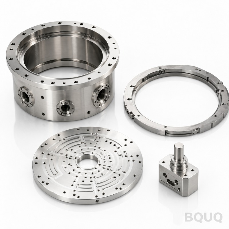 Linh Kiện Buồng Bán Dẫn Gia Công CNC BQUQ, Chế Tạo
