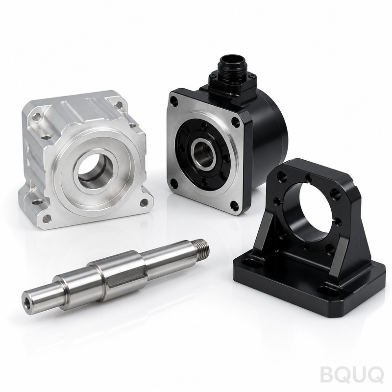 Linh Kiện Động Cơ Servo Gia Công CNC Chính Xác | Nhà Máy BQUQ Đông Quản