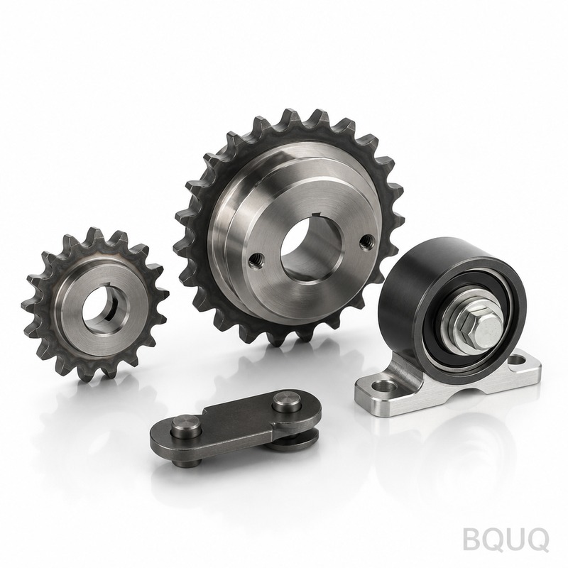 BQUQ Gia Công CNC Bánh Xích Sprocket | Sản Xuất Bá
