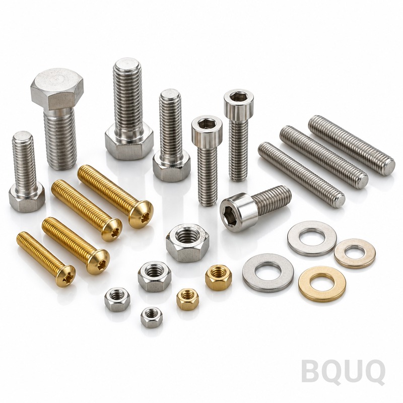 Bu lông, Ốc vít, Chốt ren gia công CNC BQUQ | Sản 