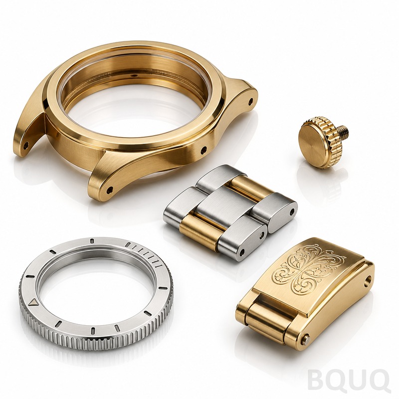 Gia Công CNC Chính Xác Vỏ Đồng Hồ Từ Đồng Thau | K
