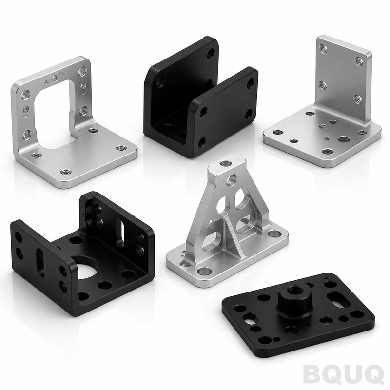 Gia Công CNC Khung Nhôm Nhôm Tùy Chỉnh Từ Nhà Máy Chính Xác BQUQ