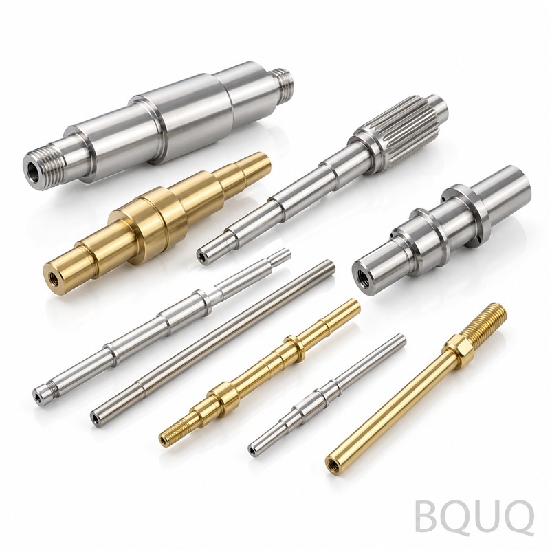 Trục Chính Xác CNC Tiện BQUQ | Dung Sai ±0.005 mm 