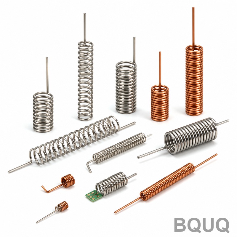 Bộ Sưu Tập Lò Xo Xoắn Ốc Ăng Ten Đồng BQUQ | Cuộn 