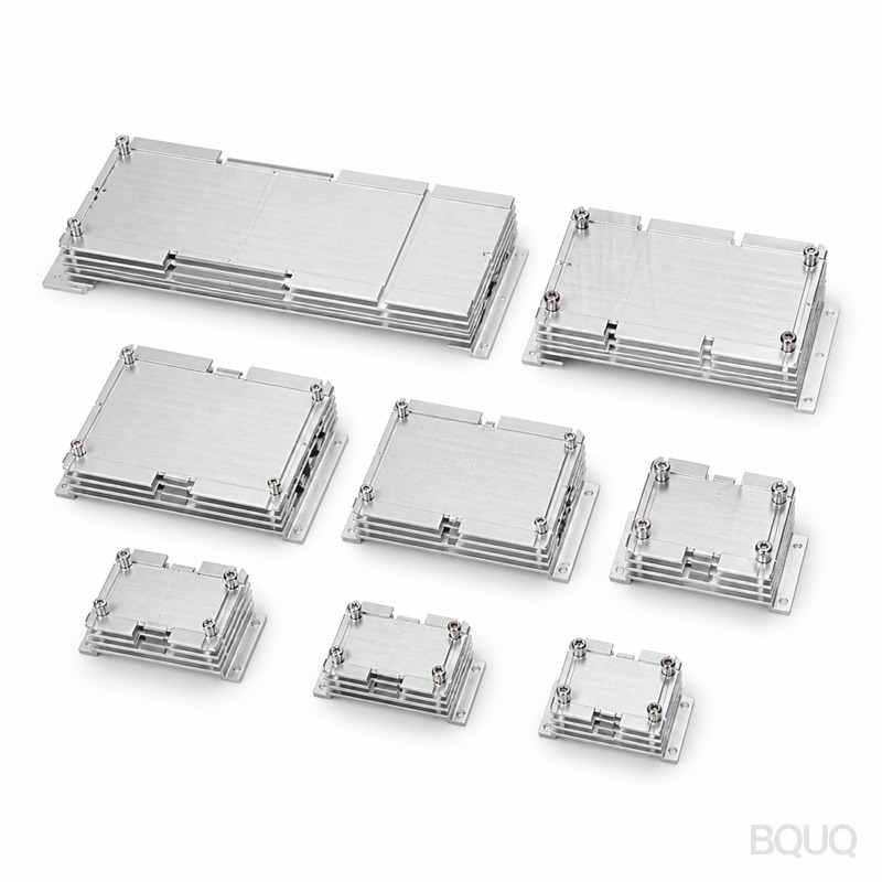 Tản Nhiệt Module DC-DC | Gia Công CNC Chính Xác | 