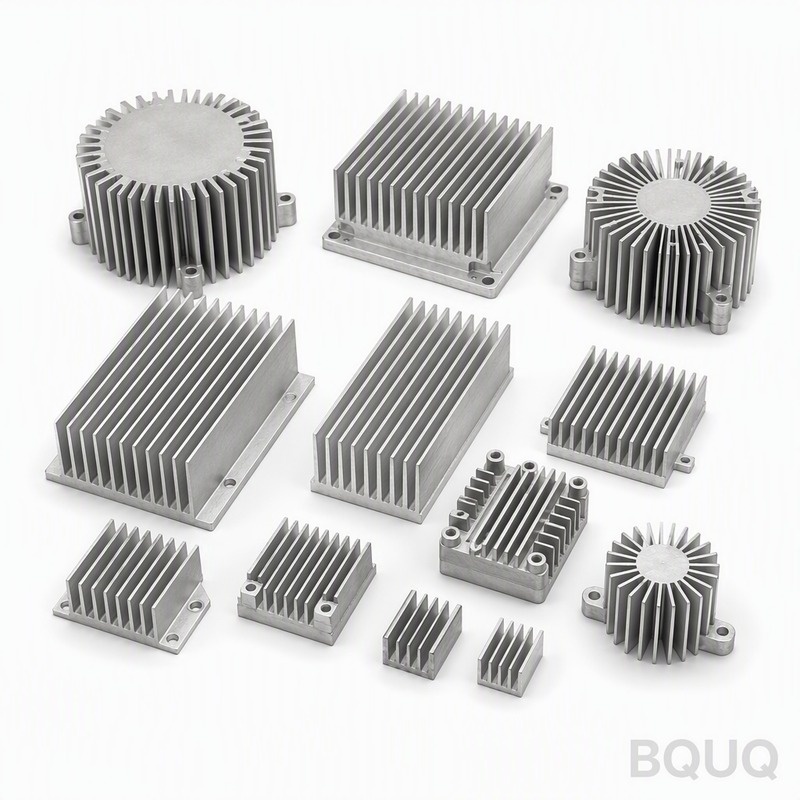 BQUQ Tản Nhiệt Nhôm Đúc Khuôn – Gia Công CNC Chính