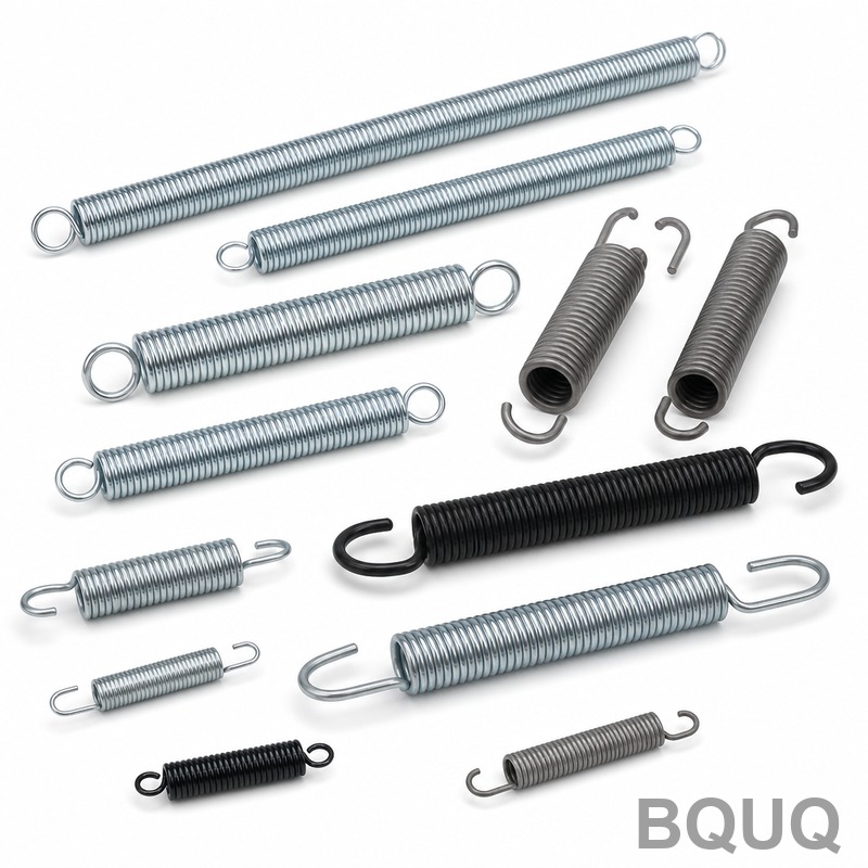 BQUQ Bộ Sưu Tập 02 Lò Xo Kéo Giãn Bằng Thép Không 