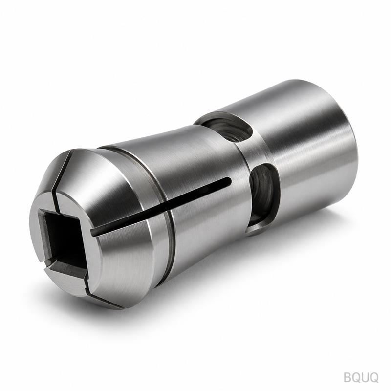 BQUQ Gia Công CNC Kẹp Lò Xo Lỗ Vuông Loại 32 Cho Máy Tiện Tự Động