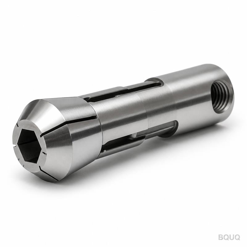 BQUQ Gia Công CNC Kẹp Đàn Hồi Mũi Dài Lỗ Lục Giác 