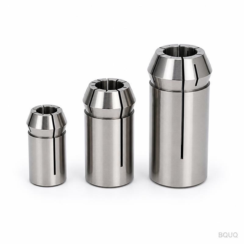 Bộ Collet Máy Tiện Tự Động Gia Công CNC BQUQ 20 30 40 Bộ Sưu Tập Trung Cấp