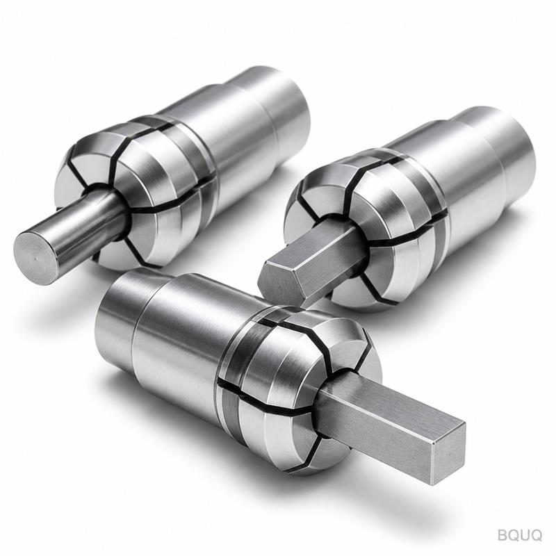 Kẹp Tự Động Gia Công CNC BQUQ cho Ứng Dụng Phôi Thanh