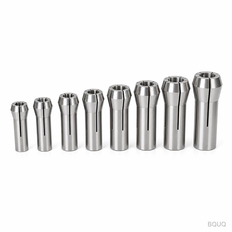 Bộ Nòng Kẹp Tròn Gia Công CNC Cho Máy Tiện Tự Động BQUQ Bộ Sưu Tập 15-52