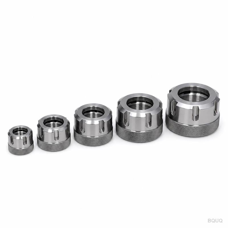 Bộ Đai Ốc ER Collet Gia Công CNC BQUQ - Nhiều Kích