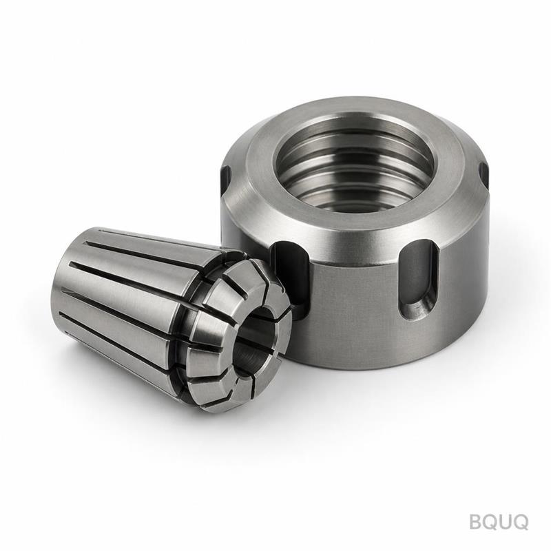 Đầu Kẹp ER11 và Đai Ốc Kẹp Lò Xo Gia Công CNC BQUQ